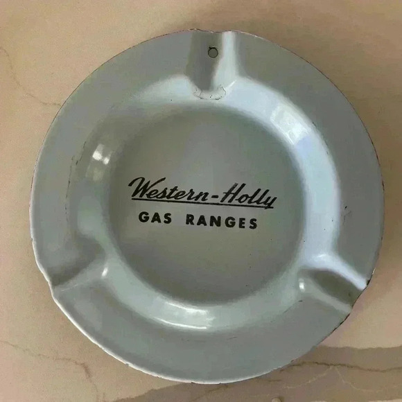 MCM*1950’s Enamel on metal ashtray or spoon rest - Picture 1 of 4